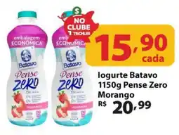 Supermercados Tischler logurte batavo pense zero morango oferta