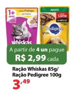 Supermercados Tischler Ração Whiskas / Ração Pedigree oferta