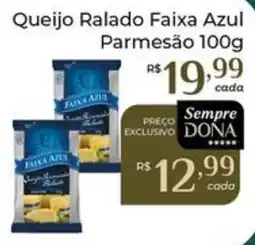 Dona de Casa Queijo Ralado Faixa Azul Parmesão oferta