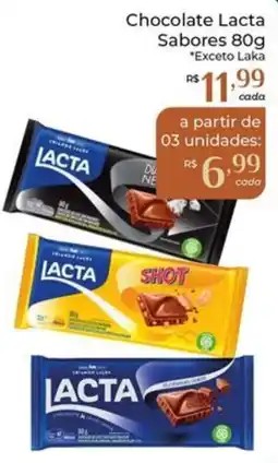 Dona de Casa Chocolate Lacta Sabores oferta
