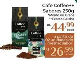 Dona de Casa Café Coffee++ Sabores oferta