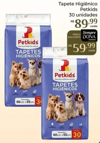Tapete higiênico petkids