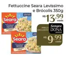 Dona de Casa Fettuccine Seara Levíssimo e Brócolis oferta
