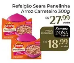 Dona de Casa Refeição Seara Panelinha Arroz Carreteiro oferta