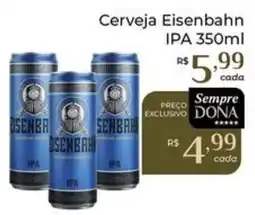 Dona de Casa Cerveja Eisenbahn IPA oferta