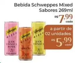 Dona de Casa Bebida schweppes mixed sabores oferta