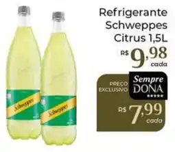Dona de Casa Refrigerante Schweppes Citrus oferta
