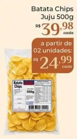 Dona de Casa Batata Chips Juju oferta