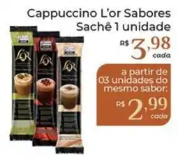 Dona de Casa Cappuccino l'or sabores sachê oferta