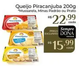 Dona de Casa Queijo piracanjuba oferta