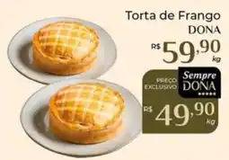 Dona de Casa Torta de Frango Dona oferta