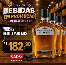 Calvo Atacadista whisky gentleman jack oferta