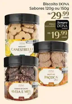 Dona de Casa Biscoito dona oferta