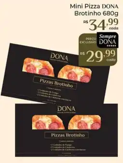Dona de Casa Mini pizza dona oferta