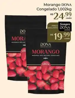 Dona de Casa Morango dona oferta