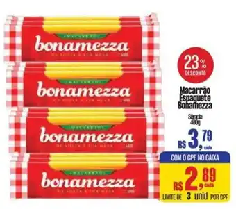 Macarrão Espaguete Bonamezza