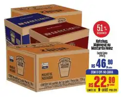 Mix Mateus Ketchup, Maionese ou Mostarda Heinz oferta