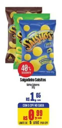 Mix Mateus Salgadinho Salsitos oferta