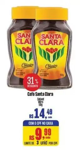 Mix Mateus Café santa clara solúvel vidro oferta