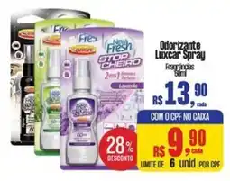 Mix Mateus Odorizante Luxcar Spray oferta