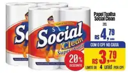 Mix Mateus Panel toalha social clean oferta