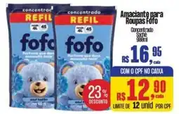 Mix Mateus Amaciante para Roupas Fofo oferta