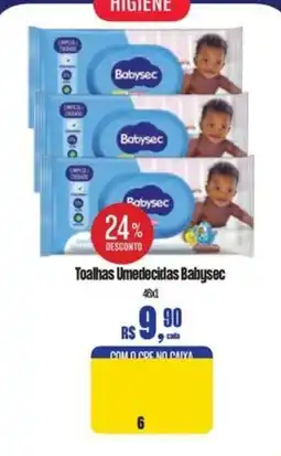 Mix Mateus Toalhas Umedecidas Babysec oferta