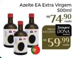 Dona de Casa Azeite ea extra virgem oferta