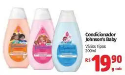 Mix Mateus Condicionador Johnson's Baby Vários Tipos oferta