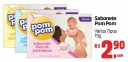 Mix Mateus Sabonete pom pom oferta