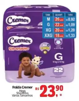 Mix Mateus Fralda cremer mega shortinho oferta