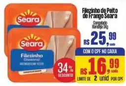 Mix Mateus Fileinho de Peito de Frango Seara oferta