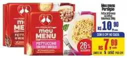 Mix Mateus Meu menu Fettuccine com peru e brócolis oferta