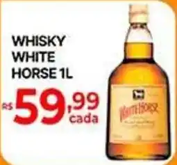 Supermercados Santa Helena whisky white horse 1l oferta