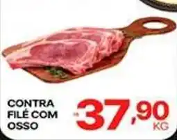 Supermercados Santa Helena Contra filé com osso oferta