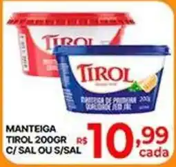 Supermercados Santa Helena Manteiga tirol oferta