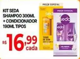 Supermercados Santa Helena kit seda oferta