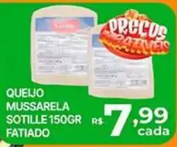 Supermercados Santa Helena queijo mussarela sotille fatiado oferta