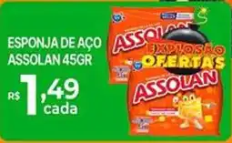Supermercados Santa Helena esponja de aço assolan oferta