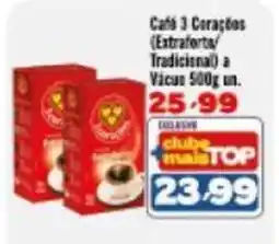 Rede Top Café 3 Corações oferta
