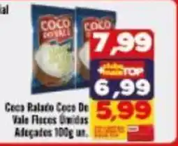 Rede Top Coco Ralado Coco De Vale Flores Úmidos oferta