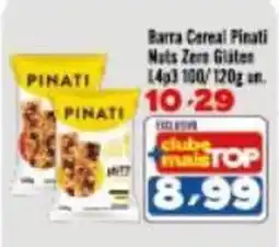 Rede Top Barra Cereal Pinati Nuts Zero Glúten oferta