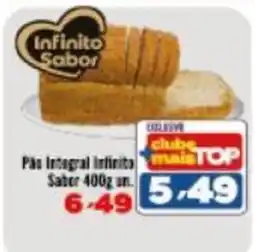 Rede Top Pão integral infinito sabor oferta