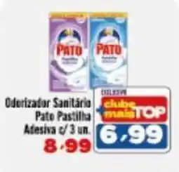 Rede Top Oodorizador Sanitário Pato Pastilha Adesiva oferta