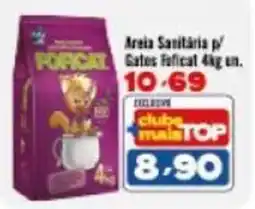 Rede Top Areia Sanitária p/ Gatos Felicat oferta