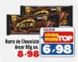 Rede Top Barra de Chocolate Arcor oferta