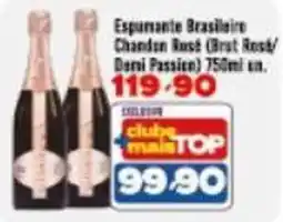 Rede Top Espumante Brasileiro Chandon Rosé oferta