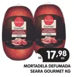 Supermercados Real mortadela defumada seara gourmet kg oferta