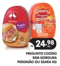 Supermercados Real Presunto cozido sem gordura oferta