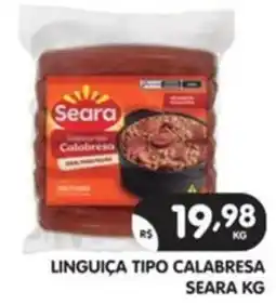 Supermercados Real Linguiça tipo calabresa oferta
